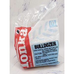 Tonka 4” Bulldozer McDonald’s Happy Meal Vintage Toy Premium 1994